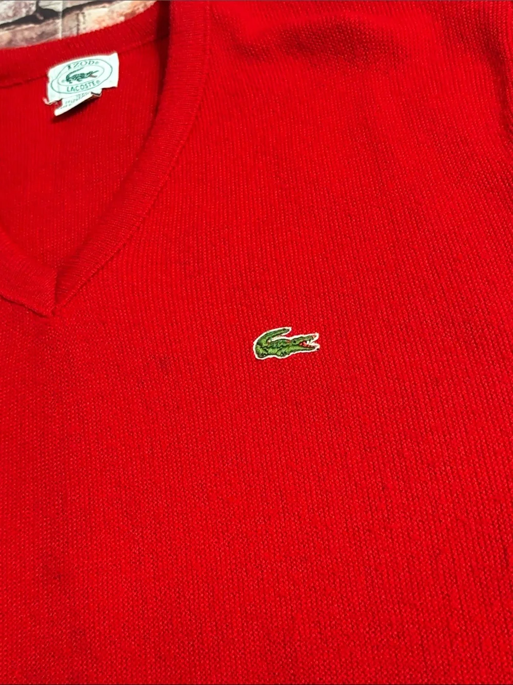 Vintage IZOD Lacoste V-Neck Sweater